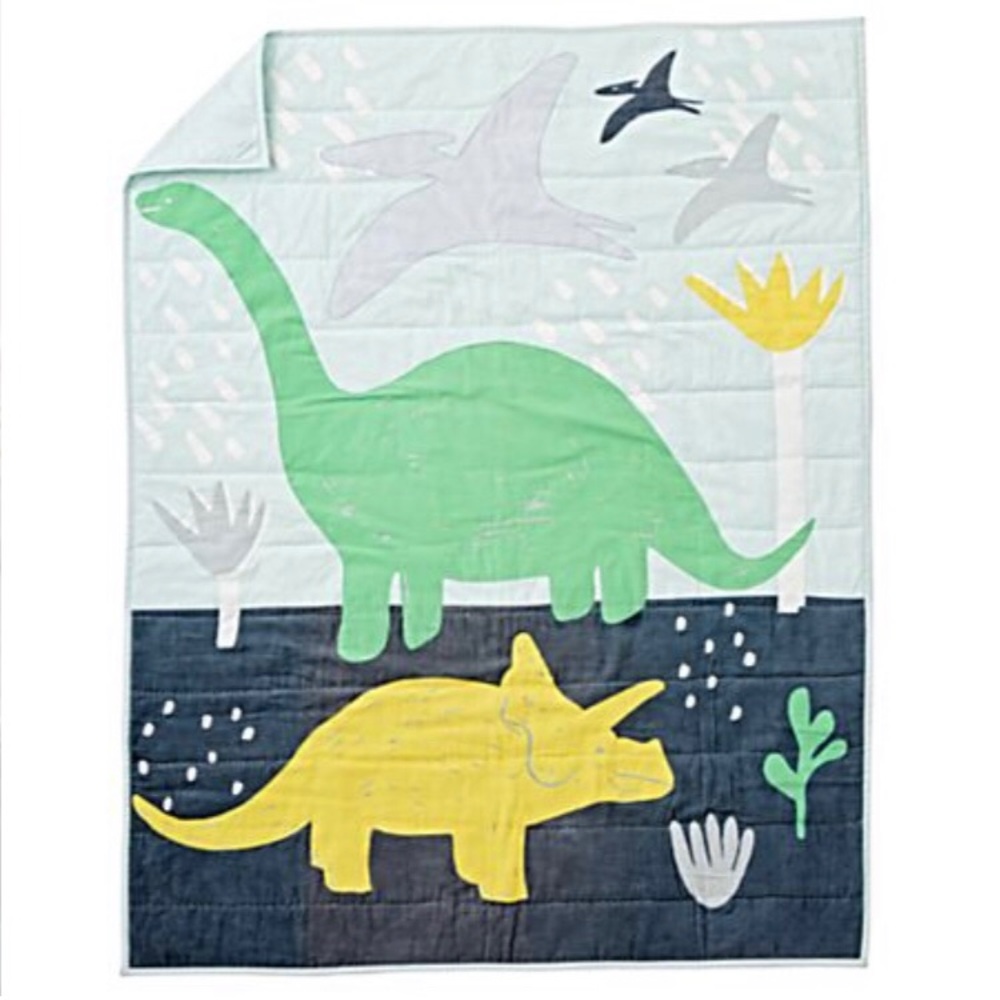 Land of Nod (Crate & Kid) Dinosaur Quilt